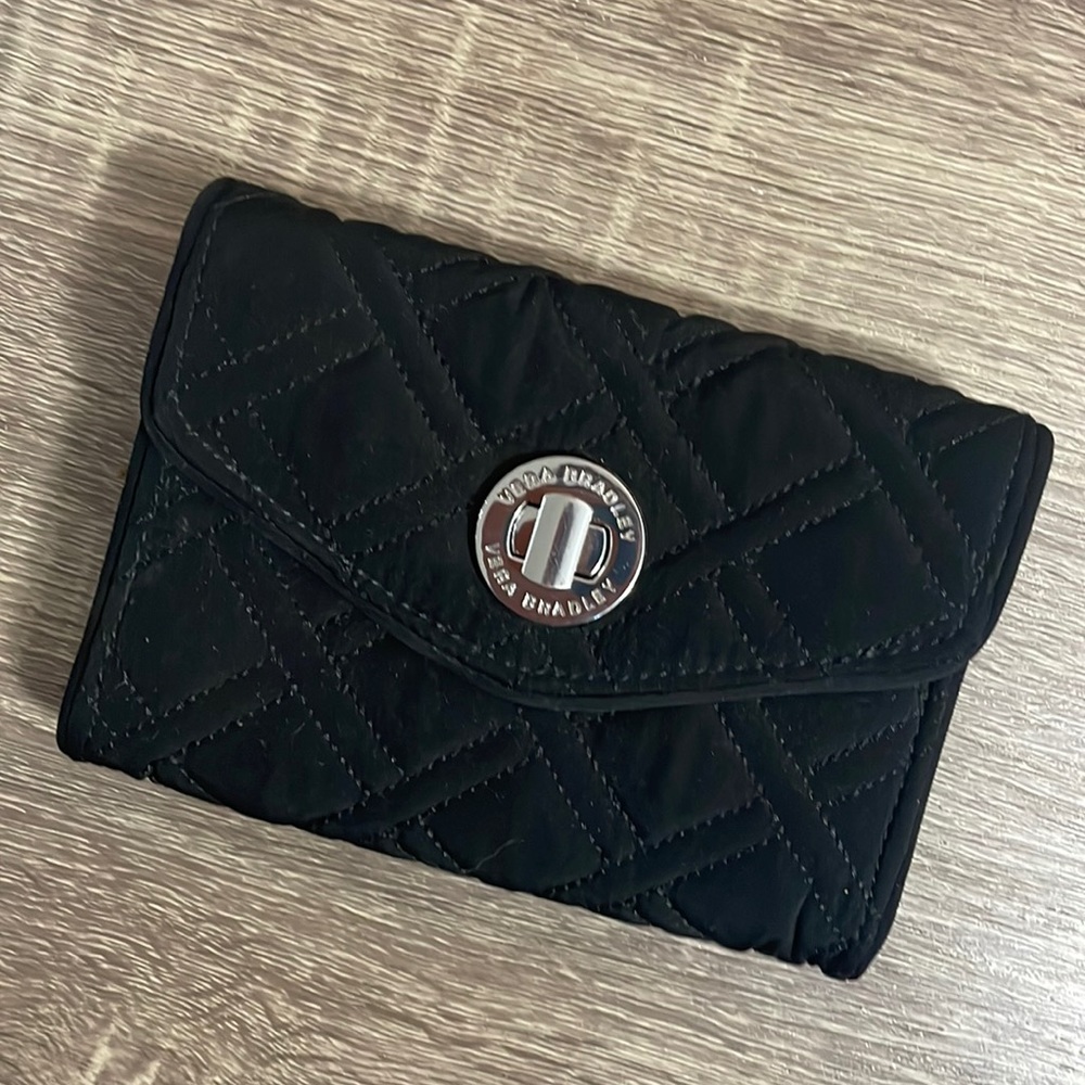 Black Vera Bradley Wallet